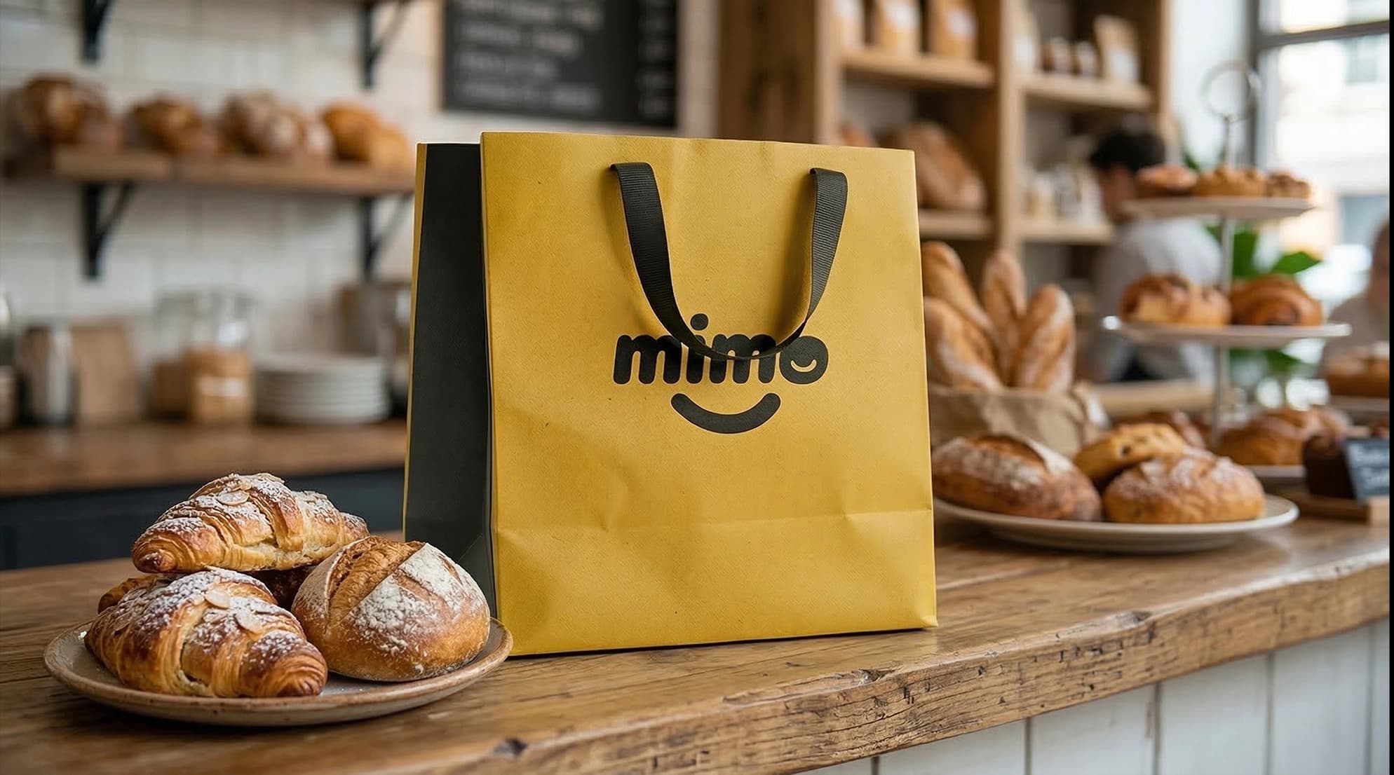 Sacolas MIMO prontas para retirada